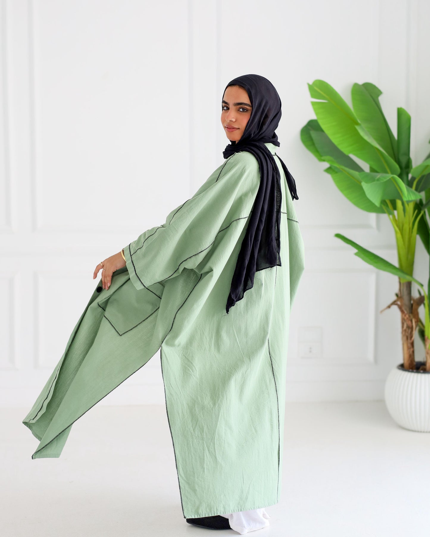 Ruby Shirt Dress - Olive
