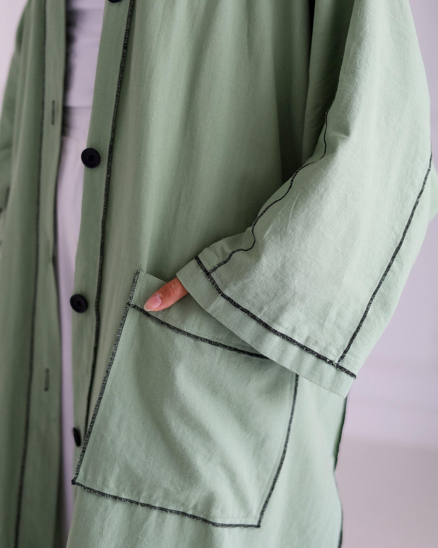 Ruby Shirt Dress - Olive
