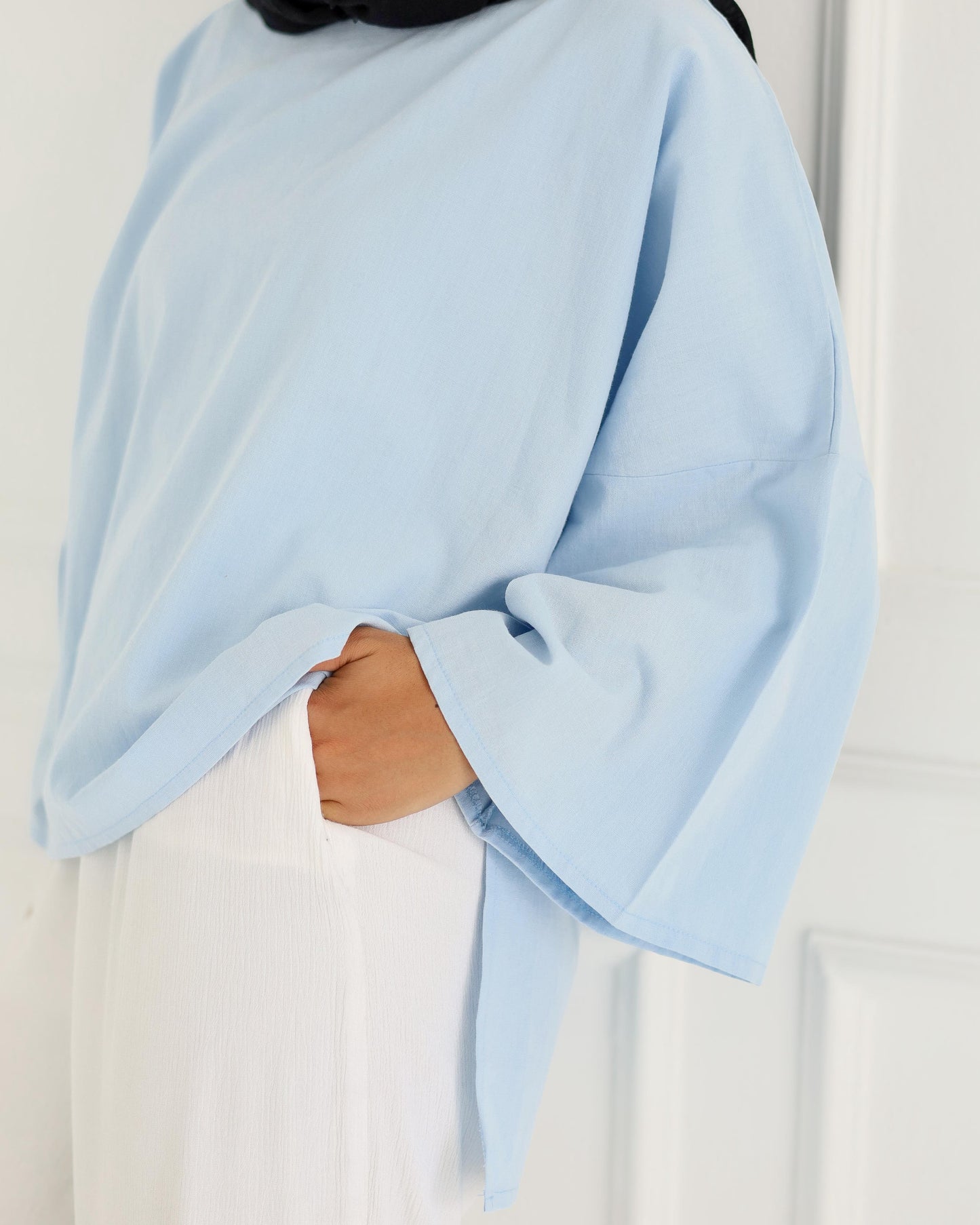 Whisper top - Baby Blue
