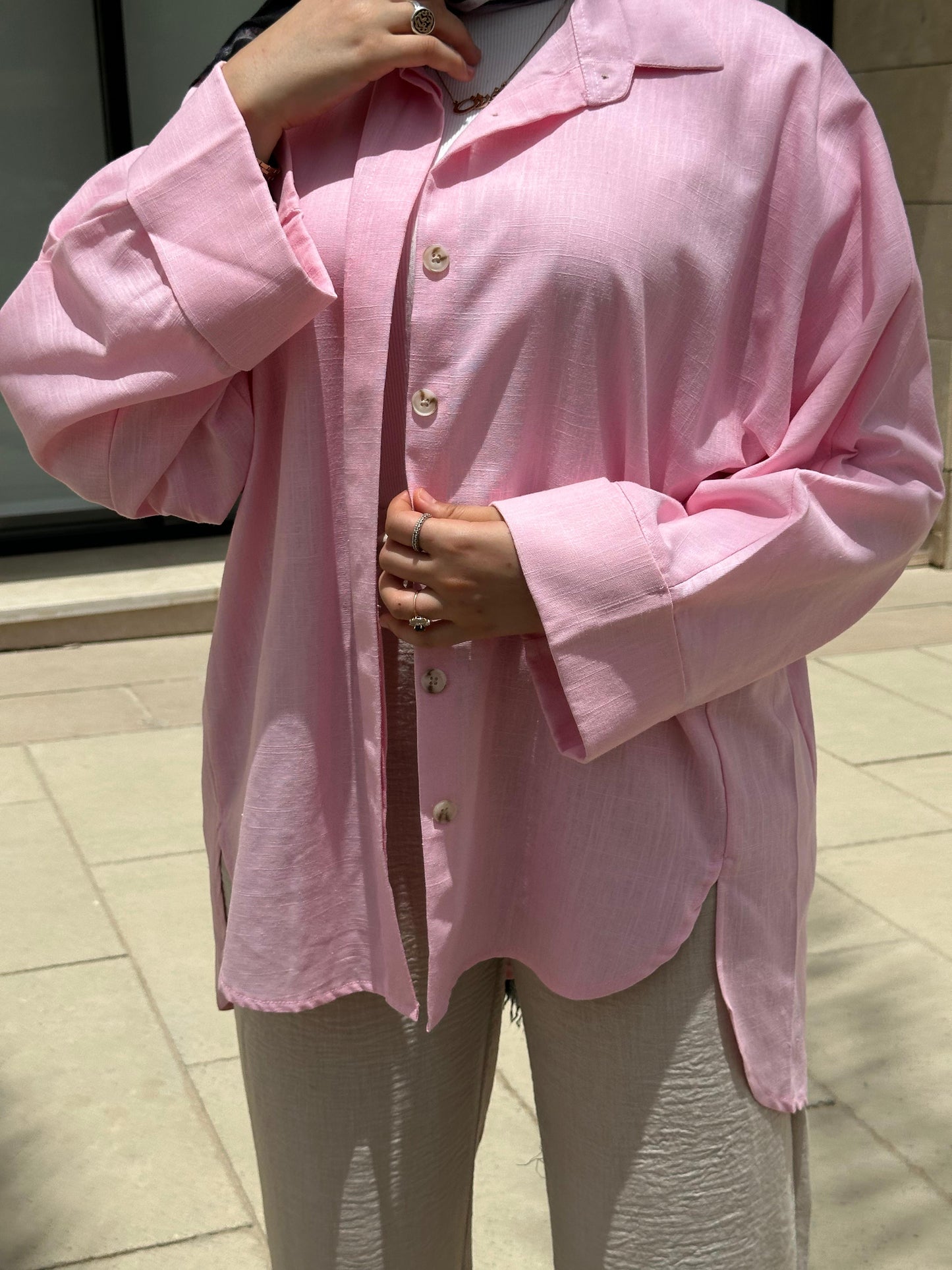 Leen Shirt - Pink