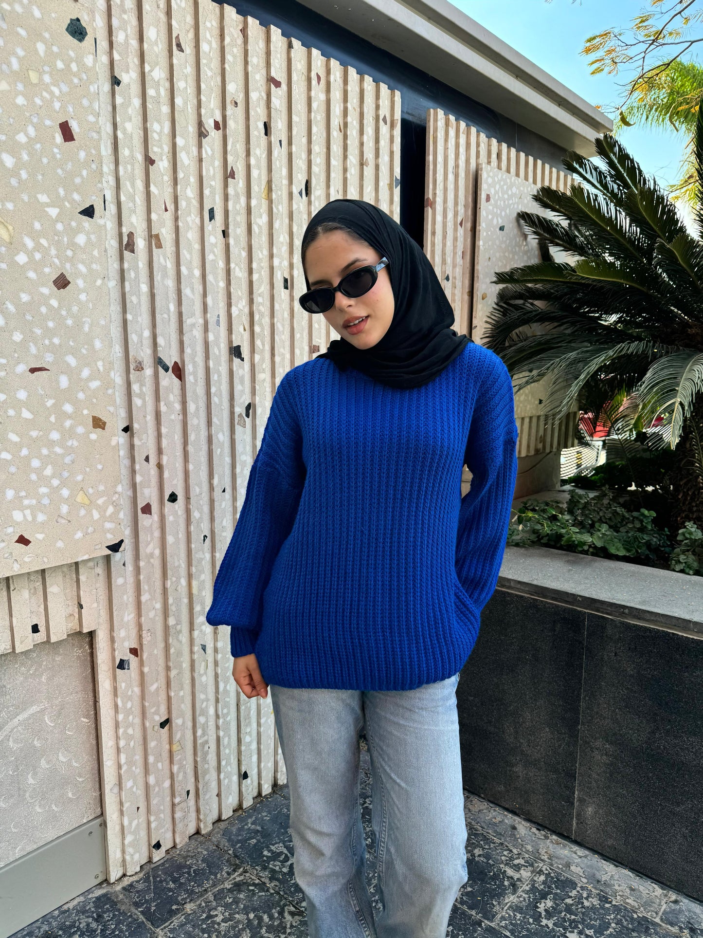 Star Pullover - Royal Blue