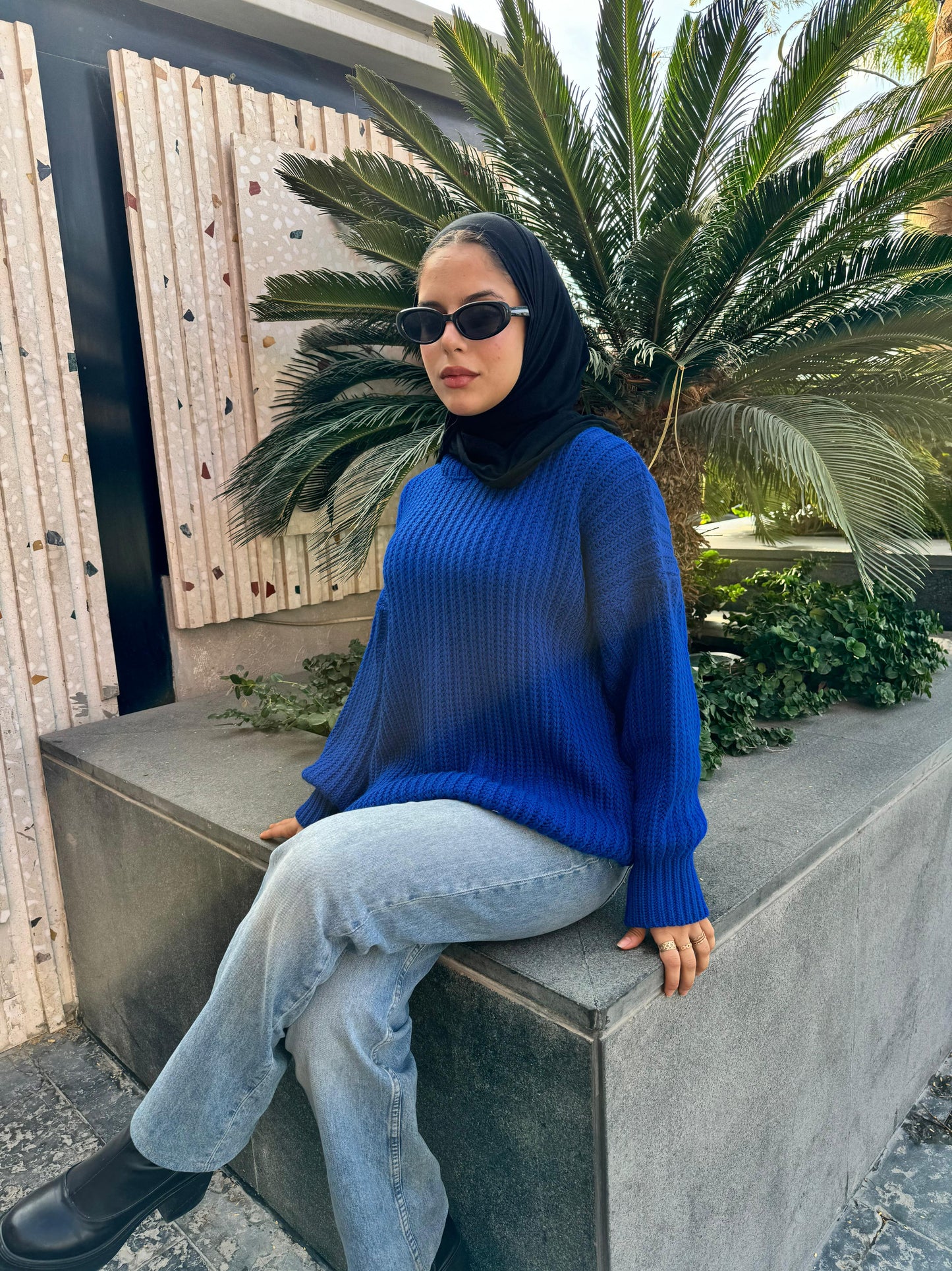 Star Pullover - Royal Blue