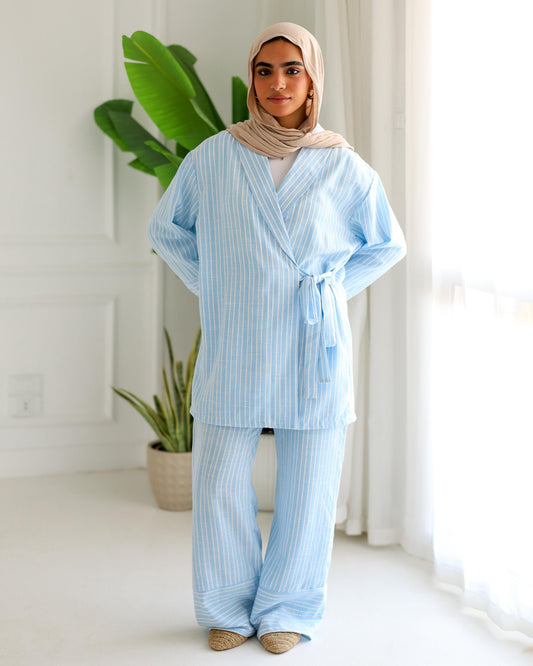 Modest Flow Set - Baby Blue
