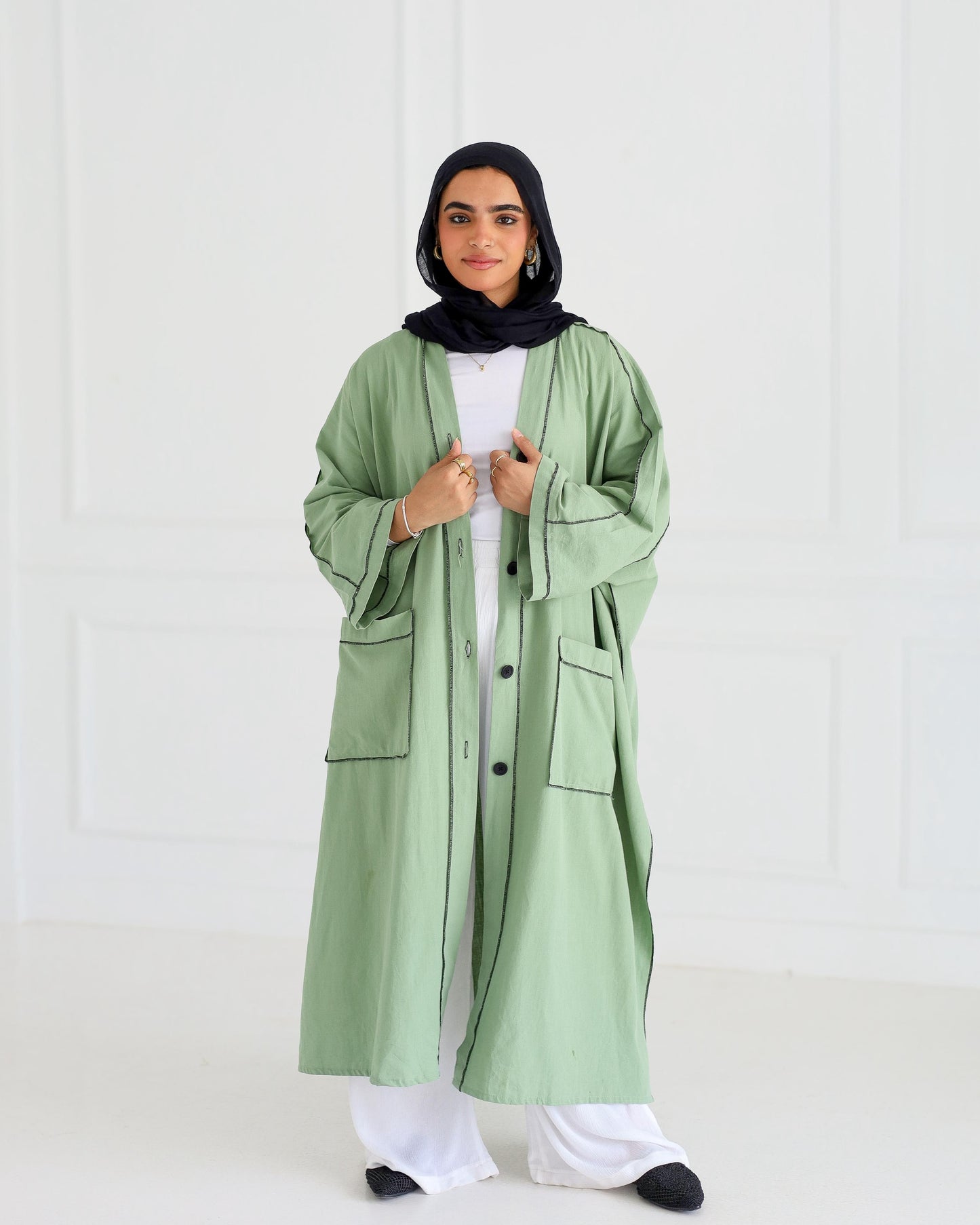 Ruby Shirt Dress - Olive