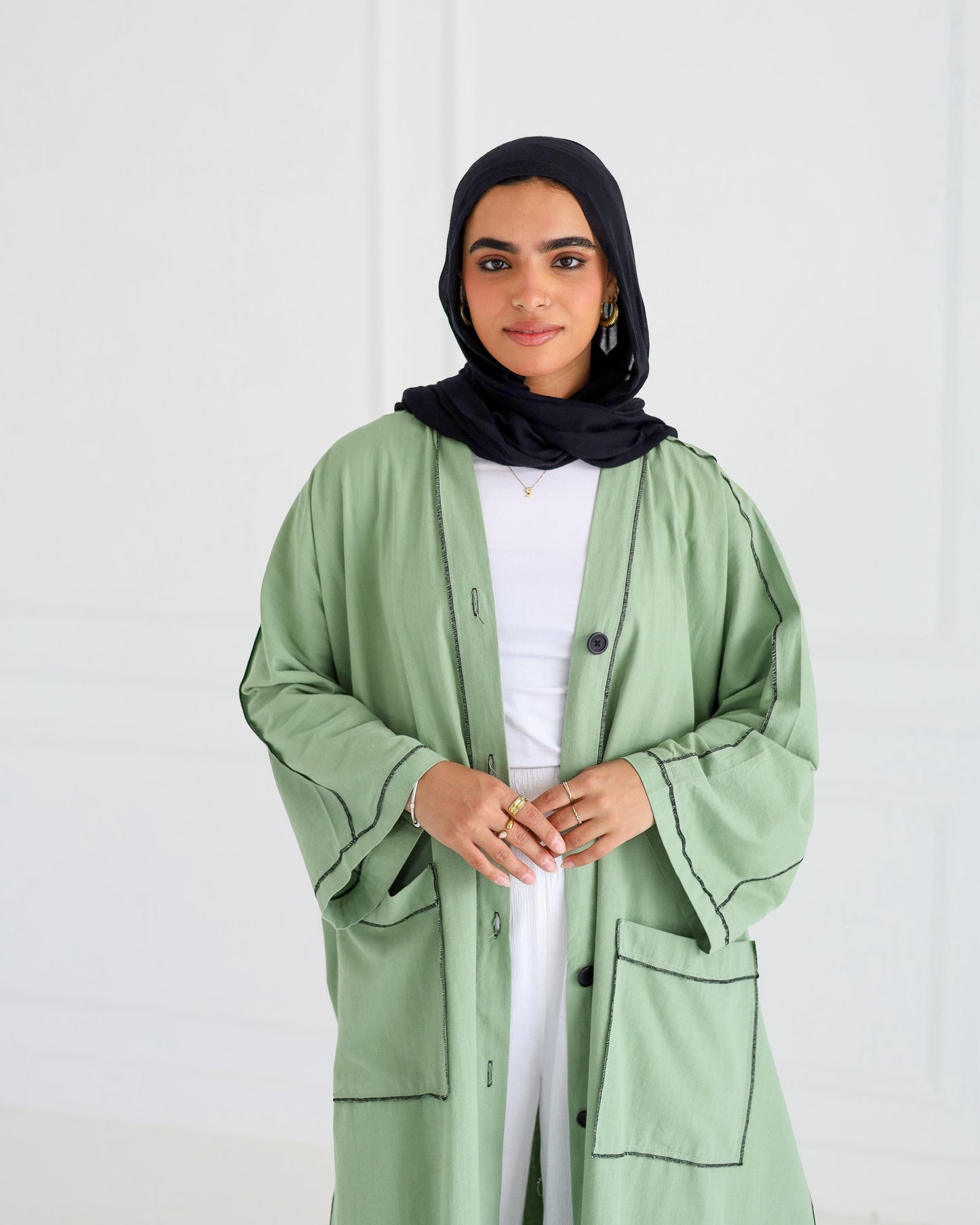 Ruby Shirt Dress - Olive