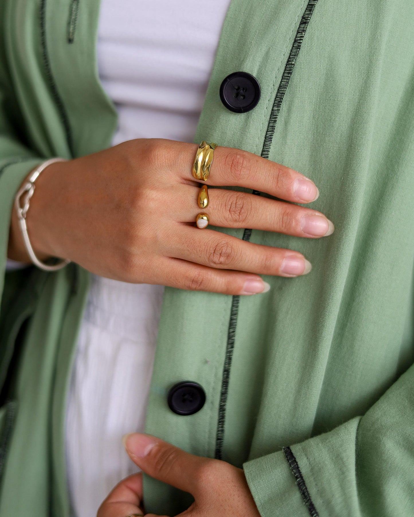 Ruby Shirt Dress - Olive