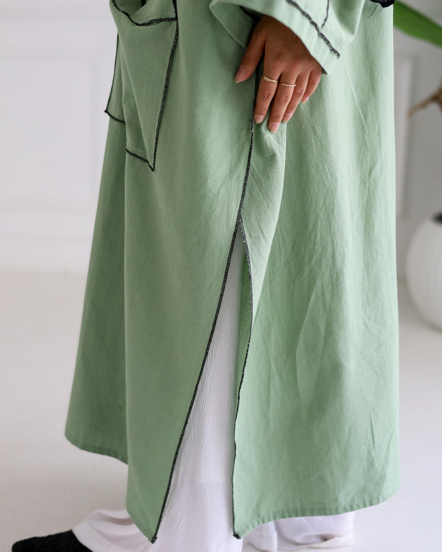 Ruby Shirt Dress - Olive