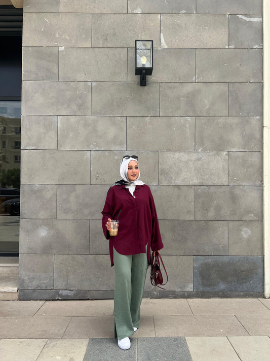 Naomi Pant -Olive