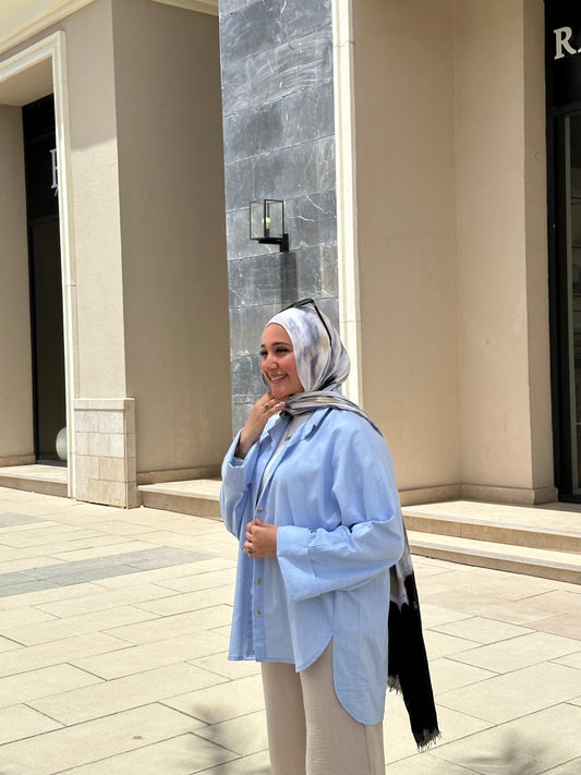 Leen Shirt - Baby  Blue